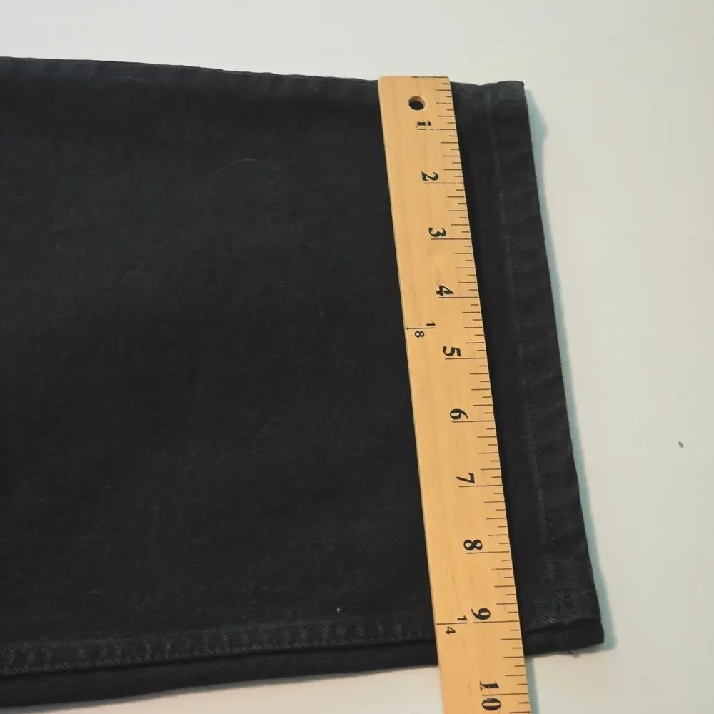 Everlane Jeans Womens Plus Size 35 Regular Black The Curvy Way High Neutral NWT